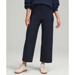 Lululemon NWT City Sleek 5 Pocket Wide Leg True Navy Pant Size 30